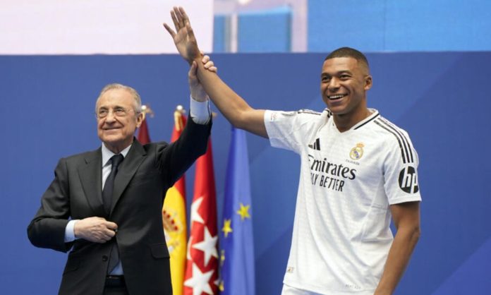 Presentación Kylian Mbappé Real Madrid 2024