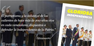 bono Gloriosa Independencia