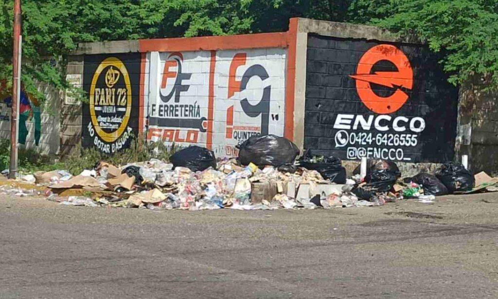 Maracaibo basura y socavones avenida 5 de Julio