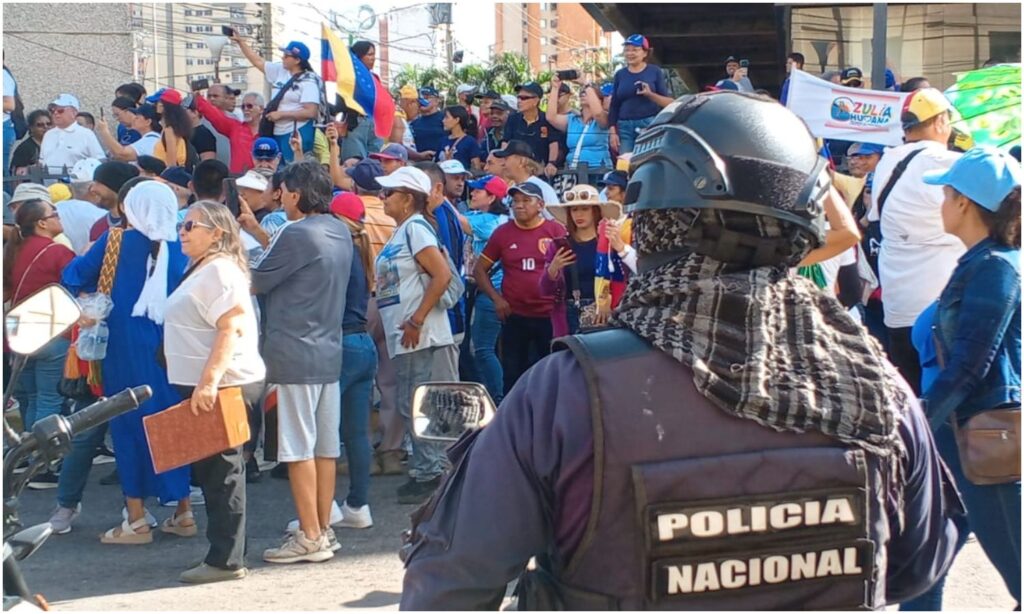 detenidos plaza república Maracaibo.