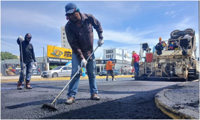 las delicias asfaltado