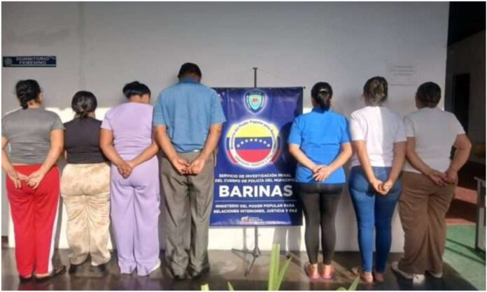 presos barinas bebé quemado